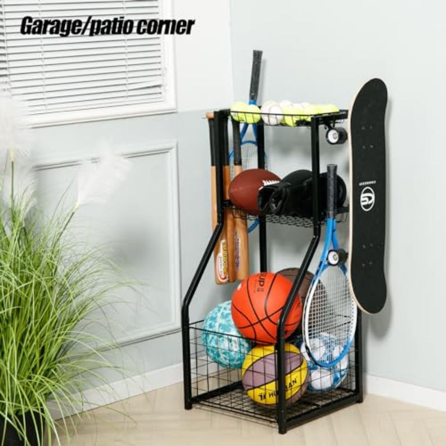 Sports Equipment Organizer for - Sports Equipment Cart avaliação e preço