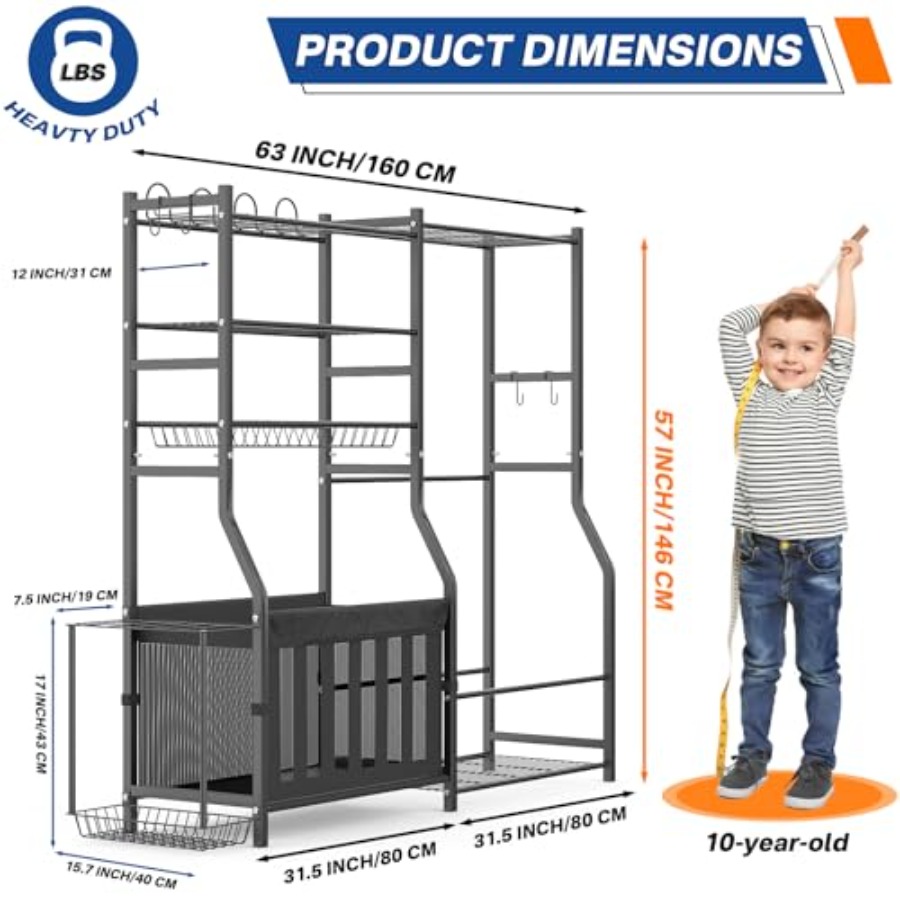 Heavy Duty Garage Sports Equip - Sports Equipment Basketball avaliação e preço